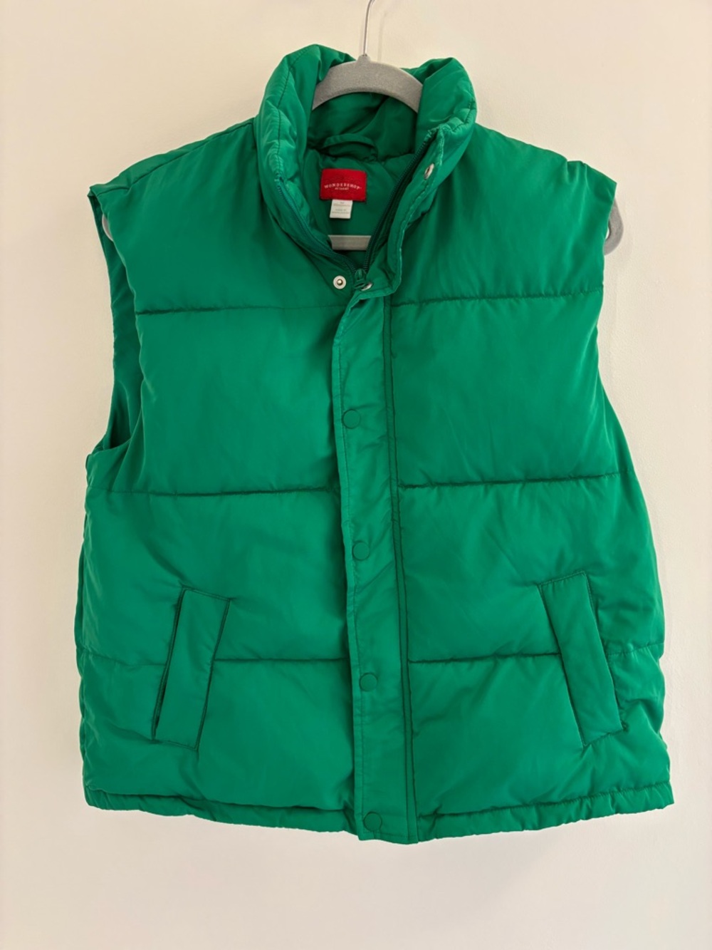 Wondershop Emerald Green Quilted Puffer Vest